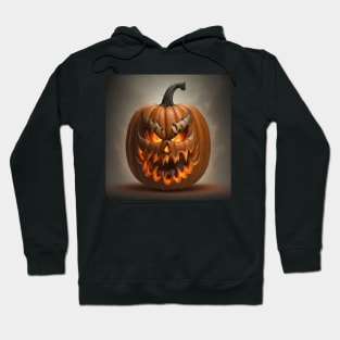 Halloween Angry Pumpkin Hoodie